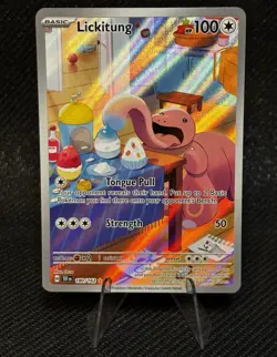 Lickitung 180/162 SV05 Temporal Forces IR Full Art Holo ENG 100HP - Image 1