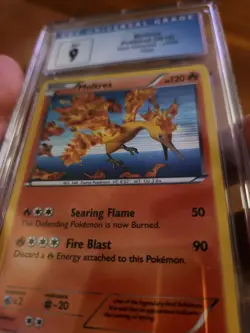 2012 Pokemon Moltres Next Destinies Holo Rare 14/99 PSA CGC 9 MINT (Pop 9!) - Image 2