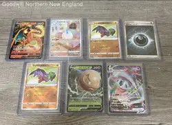 Lot of 29 s12a Top Loader Rare or Higher Pokemon Cards Japanese Writing - Image 3