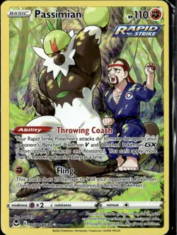 Pokemon Passimian TG08/TG30 Silver Tempest Full Art Rare - Image 1