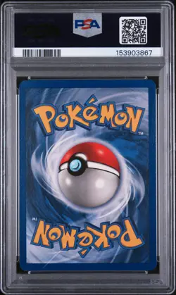 1999 POKEMON BASE SET 1ST EDITION #8 MACHAMP-HOLO PSA 7 - Image 2