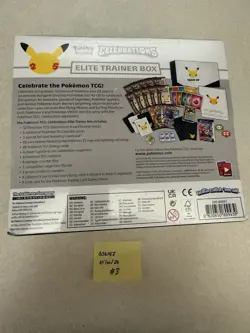 New Sealed Pokemon Celebrations Elite Trainer Box 25th Anniversary - Image 2