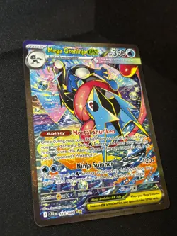 🔥TOP CHASE🔥 | Mega Greninja EX #116 | Chaos Rising SIR | *Pack Fresh* - Image 5