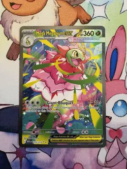Mega Meganium ex 272/217 SIR Ascended Heroes NM - Image 1