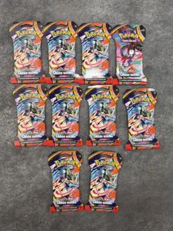 Pokemon TCG Chaos Rising Sleeved Booster Packs Factory Sealed Lot Of 10 Packs - Image 1