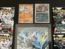 Pokemon Unova Heavy Hitters Premium Collection Black Bolt & White Flare OPENED - Image 4