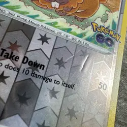 Bidoof (Peelable Ditto) 059/078 Pokemon GO Reverse Holo - Image 3