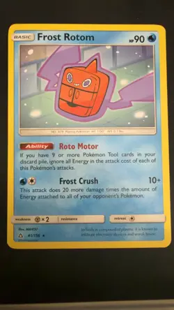 Frost Rotom 41/156 Rare Ultra Prism Pokemon Near Mint - Image 1