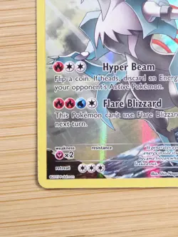 White Kyurem XY81 Holo Full Art - Hoopa EX Legendary Collection Promo Pokemon LP - Image 5
