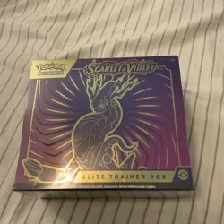 Pokemon TCG Scarlet & Violet Elite Trainer Box (Purple Box) FACTORY SEALED 820650853418 - Image 1