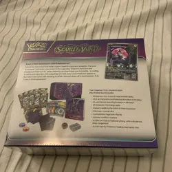 Pokemon TCG Scarlet & Violet Elite Trainer Box (Purple Box) FACTORY SEALED 820650853418 - Image 3