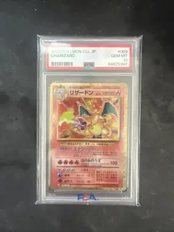 PSA 10 2023 POKEMON CLL JP-TRADING CARD GAME CLASSIC #003 CHARIZARD - Image 1