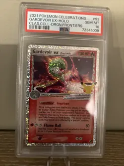 Pokemon 2021 Celebrations Gardevoir EX #93 PSA 10 - Image 1
