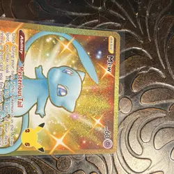 Pokemon TCG Mew 025/025 Celebrations Secret Rare Holo English 2021 60HP - Image 2