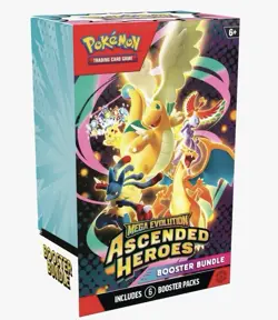 Pokemon TCG: Ascended Heroes Factory Sealed Booster Bundle Box Ships Fast - Image 1