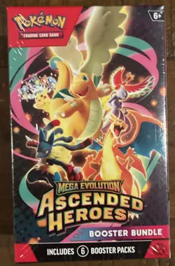 Pokemon TCG: Ascended Heroes Factory Sealed Booster Bundle Box Ships Fast - Image 2