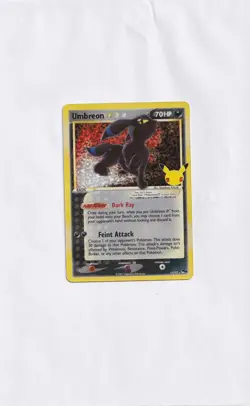 Pokemon Celebrations Umbreon Gold Star 17/17 Near Mint! - Image 1