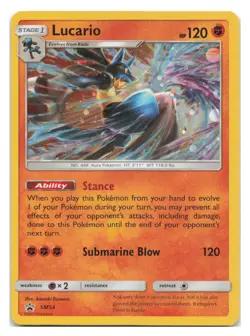Lucario SM54 SM Promos Pokemon tcg HOLO RARE - Image 1