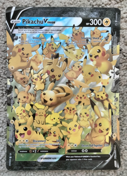 JUMBO Pikachu V Union Card SWSH141 Oversized Promo Pokemon Celebrations 25th NM - Image 1