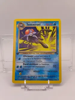 POKEMON Tentacruel 44/62 Fossil 1st Edition Regular FR EXCELLENT - Image 1