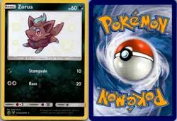 Zorua SV25/SV94 Shiny Rare Hidden Fates Shiny Vault Pokemon Holo Near Mint - Image 1