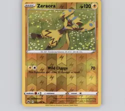 Zeraora 052/159 Reverse Holo R Crown Zenith NM Pokemon - Image 1
