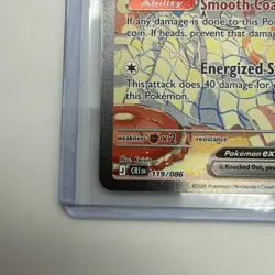Cinccino ex 119/086 Chaos Rising SIR Near Mint English Pokemon TCG NM - Image 4