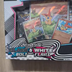 Pokemon TCG Black Bolt & White Flare Victini Illustration Collection New Sealed - Image 3