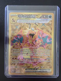 Charizard ex 228/197 Hyper Rare Obsidian Flames Pokemon Holo Near Mint - Image 1