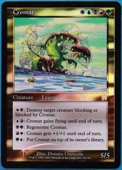 Cromat FOIL Apocalypse HEAVILY PLD Rare CARD (498673) ABUGames - Image 1