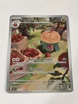 Appletun 211/191 SV: Surging Sparks Holo Full Art IR Pokemon Card - NM - Image 2