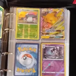 Pokemon TCG Binder Card Lot Raichu GX Jolteon EX Holo Foil English GX EX - Image 3