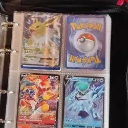 Pokemon TCG Binder Card Lot Raichu GX Jolteon EX Holo Foil English GX EX - Image 4