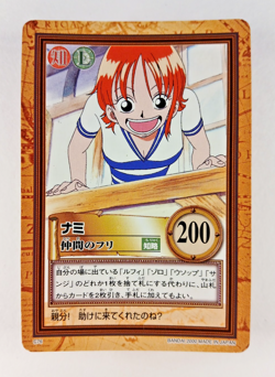 Nami, Comrade - C76 - One Piece Carddass Hyper Battle card (2000 Japan) - Image 1