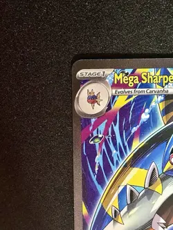 Pokemon Card Mega Sharpedo ex 127/094 Phantasmal Flames SIR Secret Rare NM TCG - Image 2