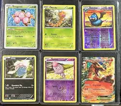 Pokemon Lot of 9 Cards 2013-2016 XY Era Base Sets Common Uncommon - Image 4