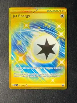 Pokemon TCG Jet Energy 252/191 Hyper Rare – Surging Sparks – Near Mint - Image 2