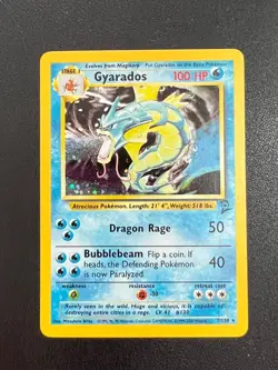 Gyarados Holographic Base Set 2 7/130 Near Mint Pokemon - Image 1