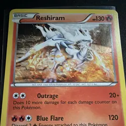 The Pokemon Company Pokemon TCG Reshiram BW23 Black & White Holo Promo Eng HP130 - Image 2