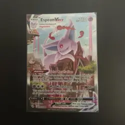 Espeon VMAX 270/264 Fusion Strike Secret Rare Alt Art Full Art Holo - Image 1