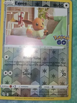 Eevee 54/78 Reverse Holo - 2022 Pokemon TCG GO In Perfect Condition - Image 1