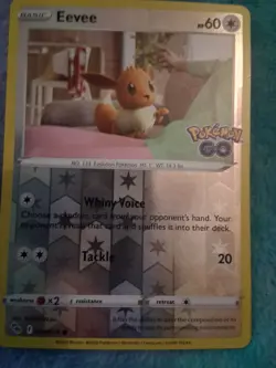 Eevee 54/78 Reverse Holo - 2022 Pokemon TCG GO In Perfect Condition - Image 2