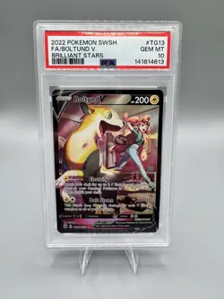Boltund V TG13/TG30 Brilliant Stars Full Art PSA Gem Mint 10 Pokemon TCG - Image 1
