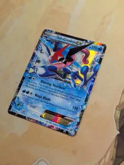 Pokemon TCG Ash-Greninja EX XY Black Star Promo XY133 Holo Card TCG Regular Size - Image 3