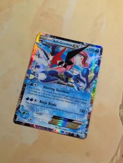 Pokemon TCG Ash-Greninja EX XY Black Star Promo XY133 Holo Card TCG Regular Size - Image 4
