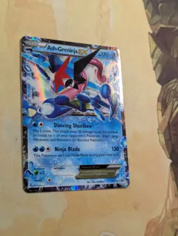 Pokemon TCG Ash-Greninja EX XY Black Star Promo XY133 Holo Card TCG Regular Size - Image 5
