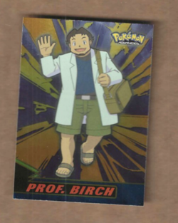 2003 TOPPS POKEMON ADVANCED #3 PROF. BIRCH LP+, English, Vintage - Image 1
