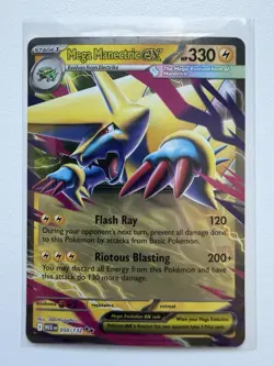 Mega Manectric ex - 050/132 - ME01: Mega Evolution - Pokemon TCG - NRMT - Image 1