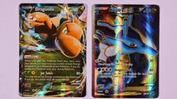 Pokemon Card Lot Dragonite EX 74/111 & Kingdra EX Full Art 122/124 Ultra Rare NM - Image 1