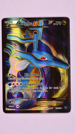Pokemon Card Lot Dragonite EX 74/111 & Kingdra EX Full Art 122/124 Ultra Rare NM - Image 4